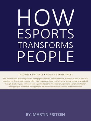 cover image of How Esports Transforms People